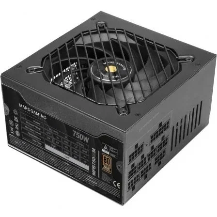 Mars Gaming MPB750SIM Fuente de Alimentación PC 750W ATX Modular 80 Plus Bronze, Ventilador 140mm Extreme Silence AI2-RPM, DC-DC, SMD, Full Modular, Cables Planos, 7 Años Garantía Mars Gaming MPB750SIM Fuente de Alimentación PC 750W ATX Modular 80 Plus Bronze, Ventilador 140mm Extreme Silence AI2-RPM, DC-DC, SMD, Full Modular, Cables Planos, 7 Años Garantía